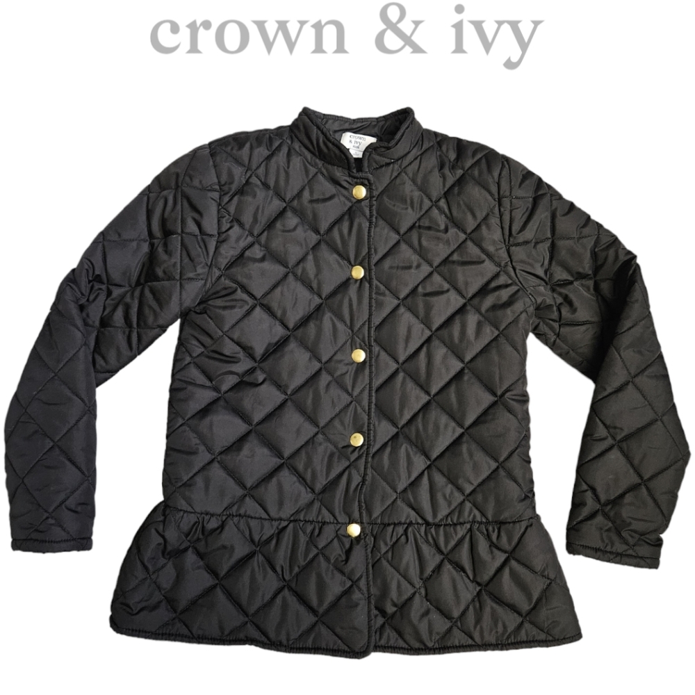 Crown & Ivy Quilted Puffer Jacket